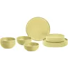 Brunner - Set stoviglie Midday Dolomit Yellow 12 pz.