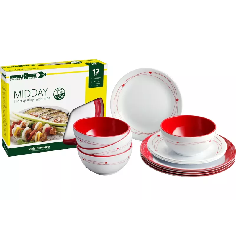 Brunner - Set stoviglie Midday Cosmic 12 pz.