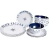 Brunner - Set stoviglie Midday Blue Ocean 12 pz.