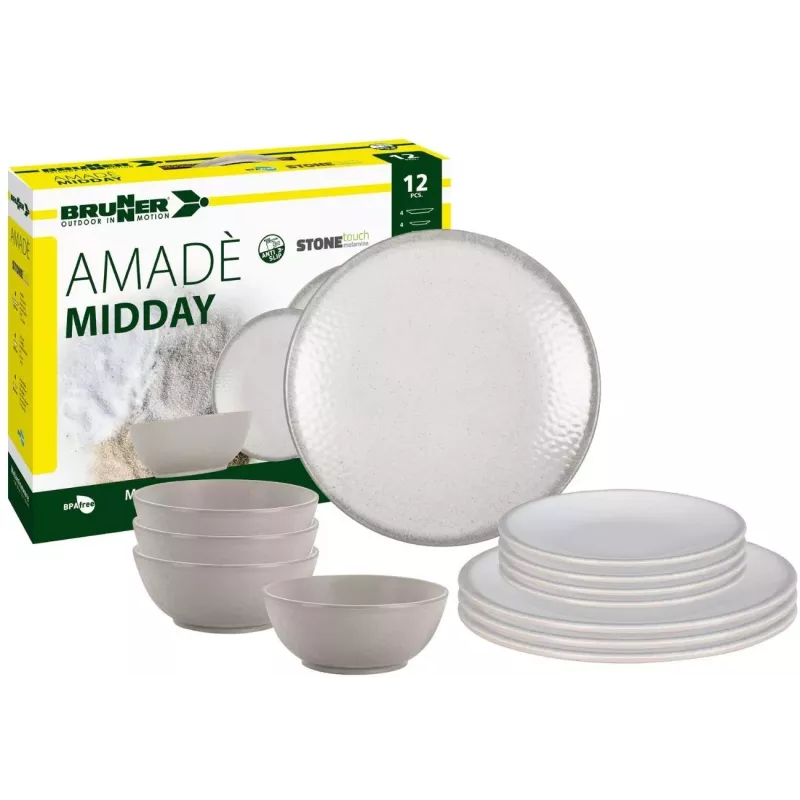 Brunner - Set stoviglie Midday Amadè 12 pz.