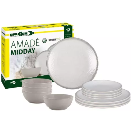 Brunner - Set stoviglie Midday Amadè 12 pz.