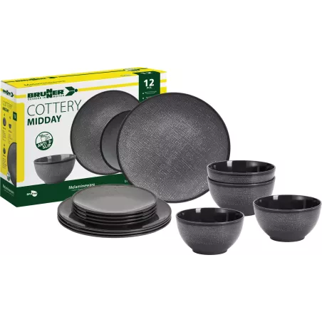 Brunner - Set stoviglie Midday Cottery 12 pz.