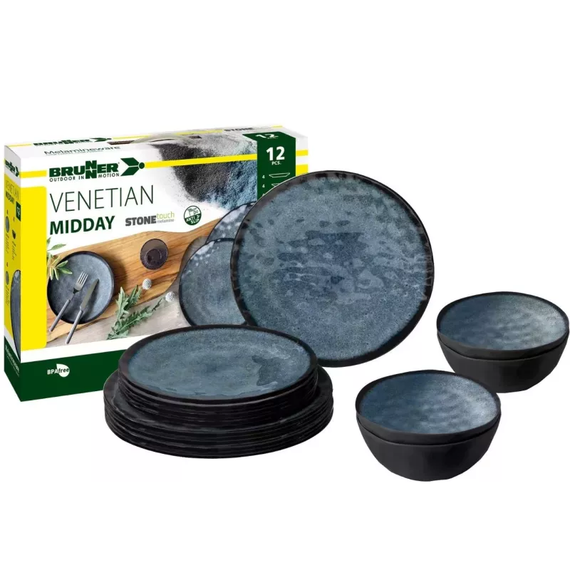 Brunner - Set stoviglie Midday Venetian 12 pz.