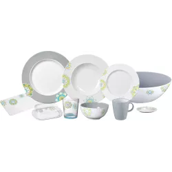 Brunner - Set stoviglie Dinner Service Sandhya 16 pz.