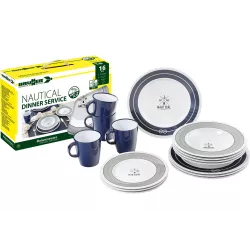Brunner - Set stoviglie Dinner Service Nautical 16 pz.