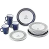 Brunner - Set stoviglie Dinner Service Nautical 16 pz.