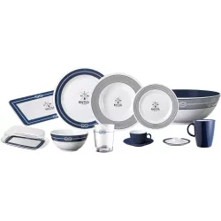 Brunner - Set stoviglie Dinner Service Nautical 16 pz.