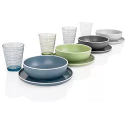 Brunner - Set stoviglie All inclusive Dolomit 36 pz.