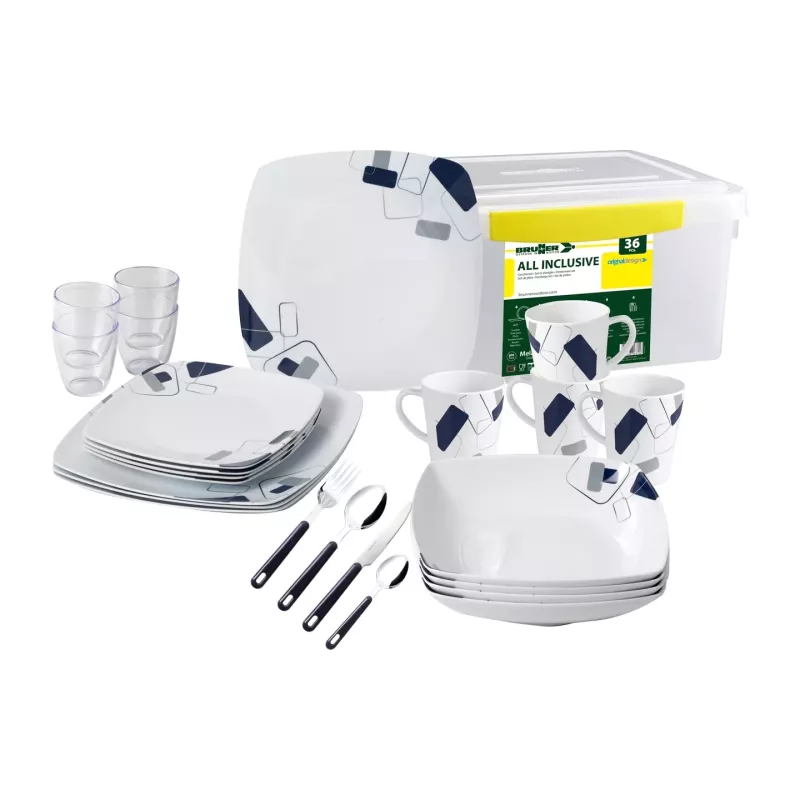 Brunner - Set stoviglie All Inclusive Panarea 36 pz.