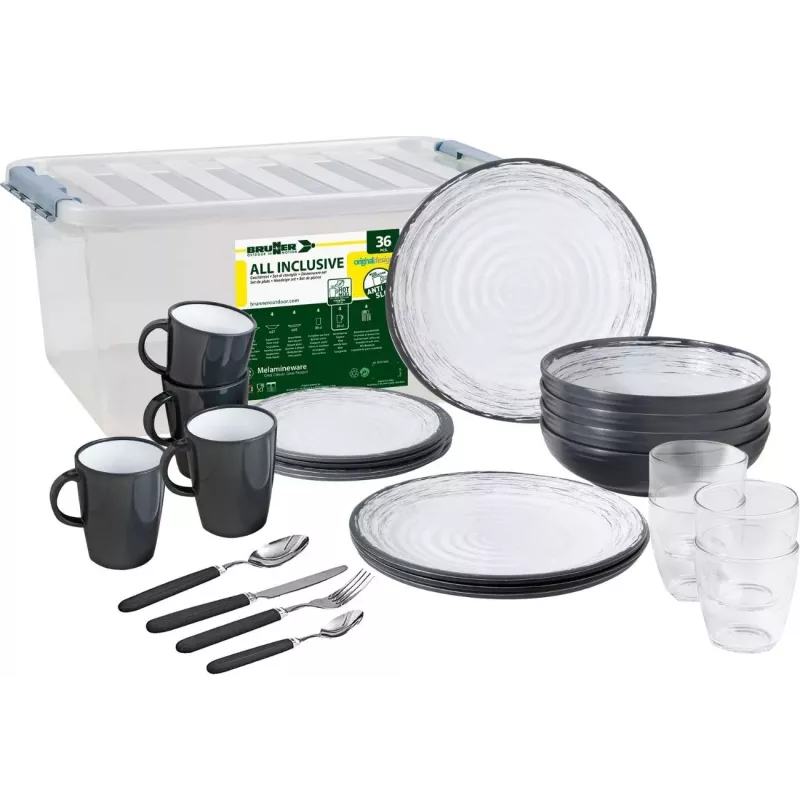 Brunner - Set stoviglie All Inclusive Granada 36 pz.