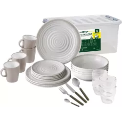 Brunner - Set stoviglie All Inclusive Savana 36 pz.