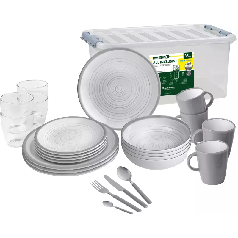 Brunner - Set stoviglie All Inclusive Bellagio 36 pz.