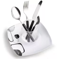 Brunner - Set stoviglie All Inclusive Enigma 36 pz.