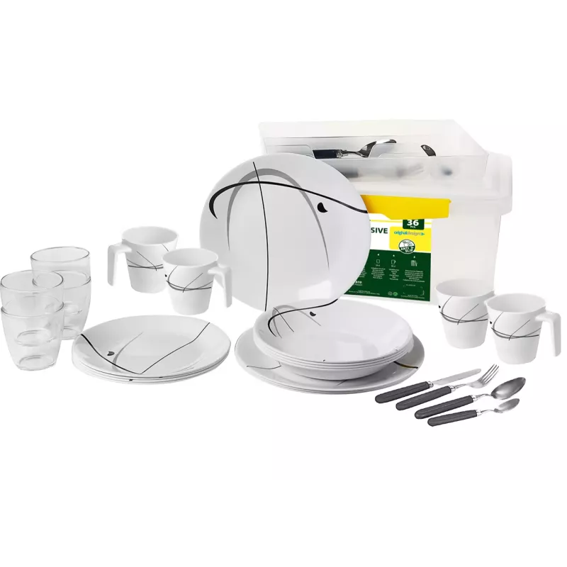 Brunner - Set stoviglie All Inclusive Serenade 36 pz.