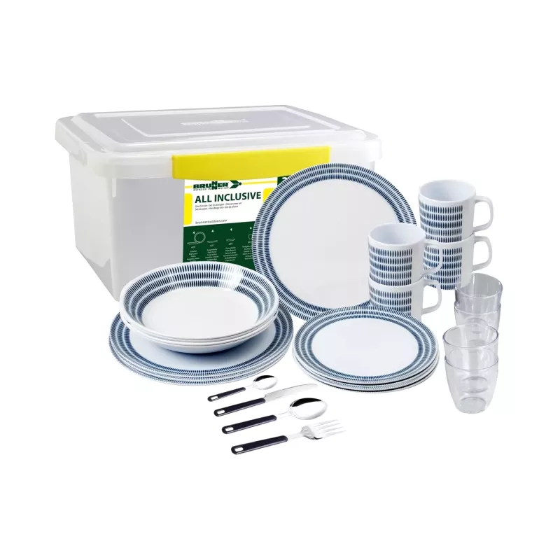 Brunner - Set stoviglie All Inclusive Bluebay 36 pz.