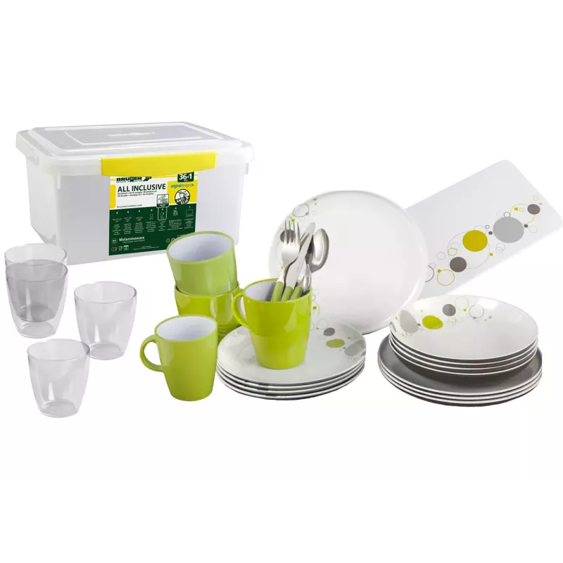 Brunner - Set stoviglie All Inclusive Space 36 pz.