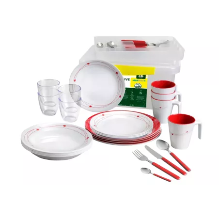 Brunner - Set stoviglie All Inclusive Cosmic 36 pz.