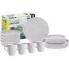 Brunner - Set di stoviglie Lunch Box Dolomit White 16 pz.