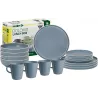 Brunner - Set di stoviglie Lunch Box Blue 16 pz.