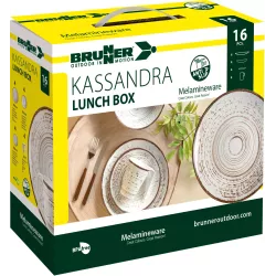 Brunner - Set di stoviglie Lunch Box Kassandra 16 pz.