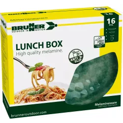 Brunner - Set di stoviglie Lunch Box Sea Green 16 pz.