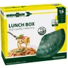 Brunner - Set di stoviglie Lunch Box Sea Green 16 pz.