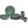 Brunner - Set di stoviglie Lunch Box Sea Green 16 pz.