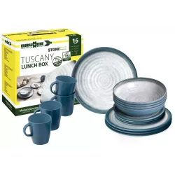 Brunner - Set di stoviglie Lunch Box Tuscany 16 pz.