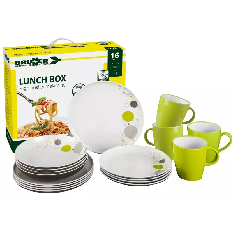 Brunner - Set di stoviglie Lunch Box Space 16 pz.