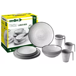 Brunner - Set di stoviglie Lunch Box Tivoli 16 pz.