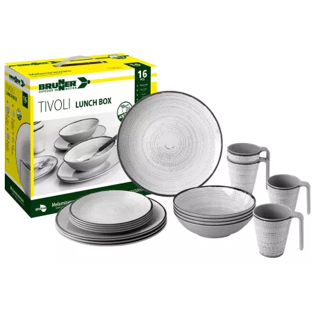 Brunner - Set di stoviglie Lunch Box Tivoli 16 pz.