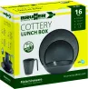 Brunner - Set di stoviglie Lunch Box Cottery 16 pz.