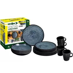 Brunner - Set di stoviglie Lunch Box Venetian 16 pz.