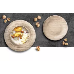 Brunner - Set di stoviglie Melamine Sequoia 16 pz.