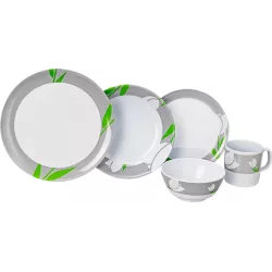 Brunner - Set di stoviglie Melamine Tulip 16 pz.