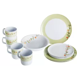 Brunner - Set di stoviglie Melamine Esprit 16 pz.