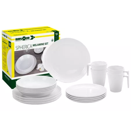Brunner - Set di stoviglie Lunch Box Spherica 16 pz.