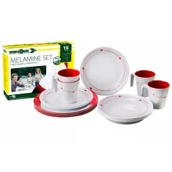 Brunner - Set di stoviglie Melamine Cosmic 16 pz.