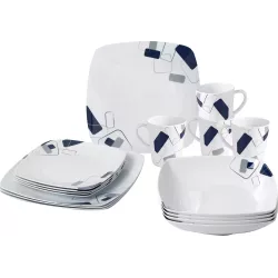 Brunner - Set di stoviglie Melamine Panarea 16 pz.