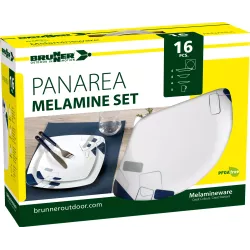 Brunner - Set di stoviglie Melamine Panarea 16 pz.