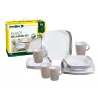 Brunner - Set di stoviglie Melamine Khadì 16 pz.