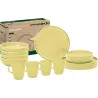 Brunner - Set di stoviglie Lunch Box Dolomit Yellow 16 pz.
