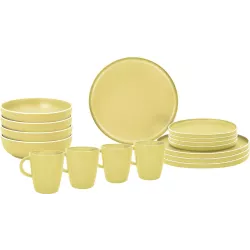 Brunner - Set di stoviglie Lunch Box Dolomit Yellow 16 pz.