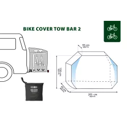 Bike Cover Tow Bar
