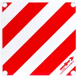 Zebra Alu  Cartello per Carichi Sporgenti