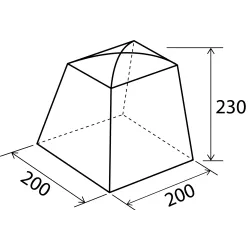 Tenda cucina Chef II Outdoor