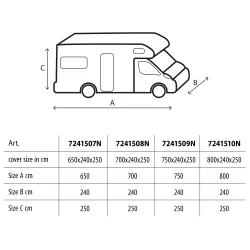 Copertura Camper Cover SI 6M