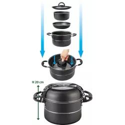 Popote Pirate NG 7+1 Ø 22