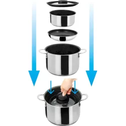 Popote Academy NG High 7+1 Ø 22