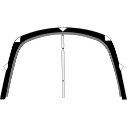 Parete frontale Skia